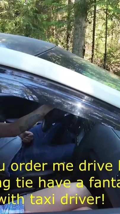She Needs Rough Anal with a Taxi Driver