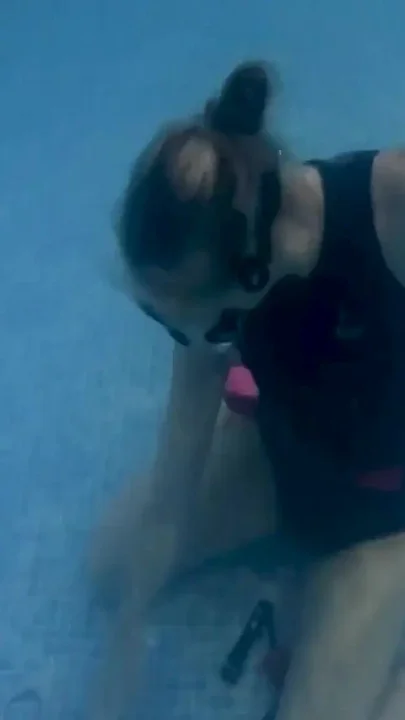 Underwater Bondage Kink & Cum in My Tight Wetsuit