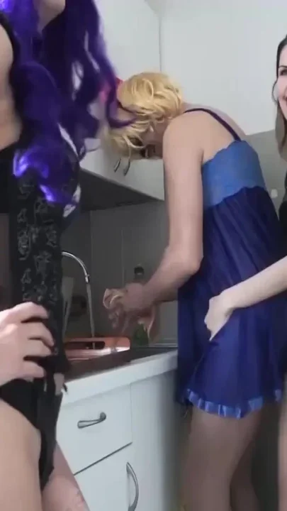 Giant cock in the ass of my slave