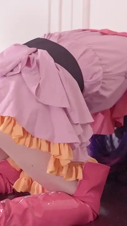 Oshi no ko Cute Cosplayer and Fucking Machine Hoshino Ai Japanese hentai anime