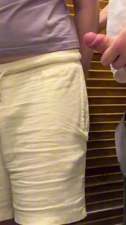 Sneaking Into a Toilet for an Orgasm in a Busy Restaurant and Almost Caught Clip 1