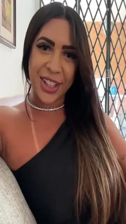 Busty Brazilian Babe Ass Fucked Gives Deepthroat Blowjob - Cum on her juicy booty