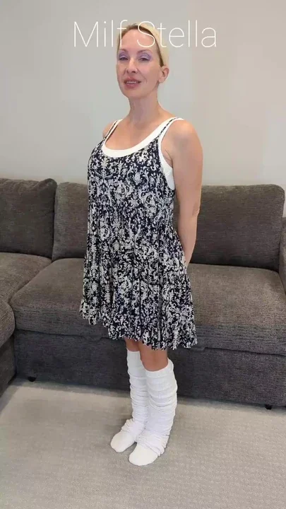 Doubled Up Slouch Socks in a Dress