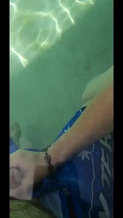 Giving the Poolboy a Handjob