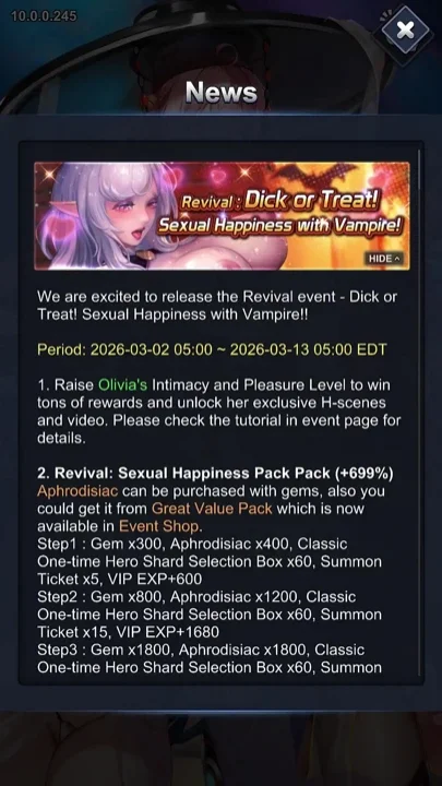 Ep3 Dick or Treat Sexual Happiness with Vampire Third Video Unlocked - Olivias