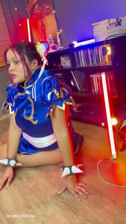 Chubby Girl Chun-li Photoshoot Making of Thick Curves Cosplay Behind Scenes