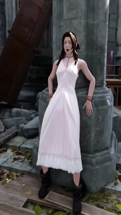 Aerith Growing 2 futa Shemale