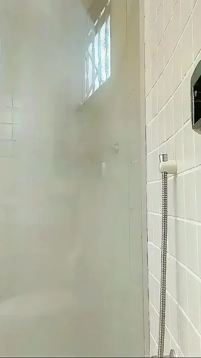 After a Lot of Work I Went to Take a Shower and Relax While I Was Alone