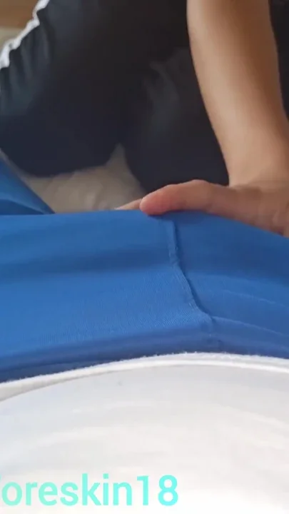 Sucking a huge dick and lots of cum