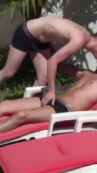 Sexy twinks fucking in exhib