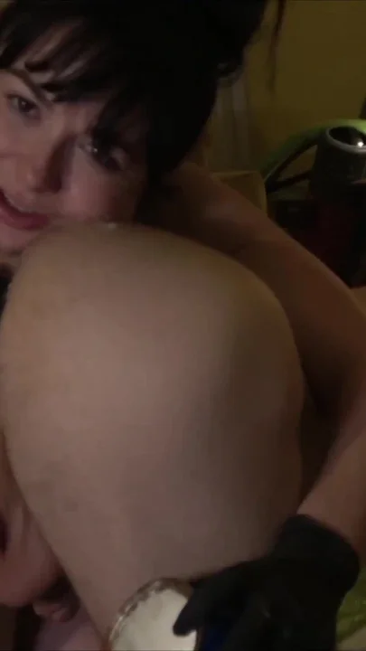 Real couple fisting after a night out at a bar