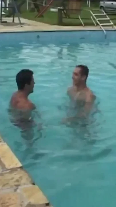 Hardest Gay Fuck in Swimming Pool Very Hot Dick for Wet Asshole Fuck