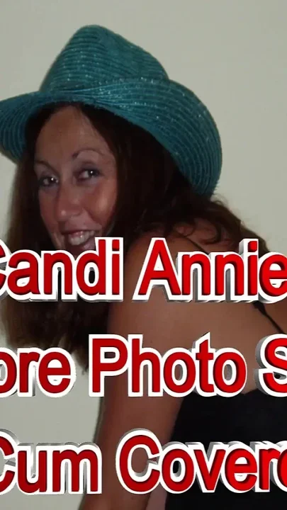 Candi Annie Photo Series Cum Covered Tits