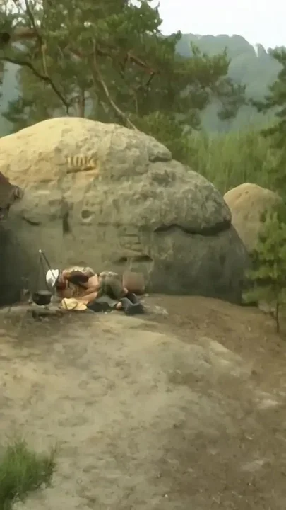 Marc Vidal and Two Hikers