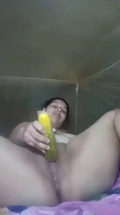 Masturbating with a Pickle Clip 1