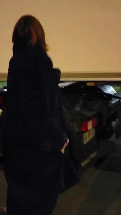 I fuck with a truck driver on a motorway rest area