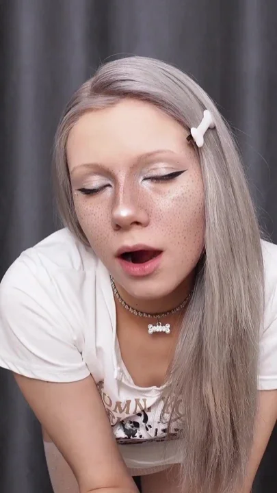 Busty Blonde Teases Again with Her Juicy Tits - Breasts Close-up - Cum on Tits