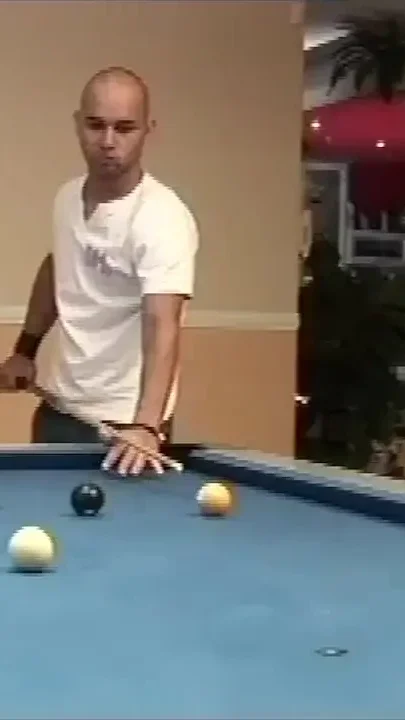 He Fucks His Girlfriend on the Bar's Pool Table