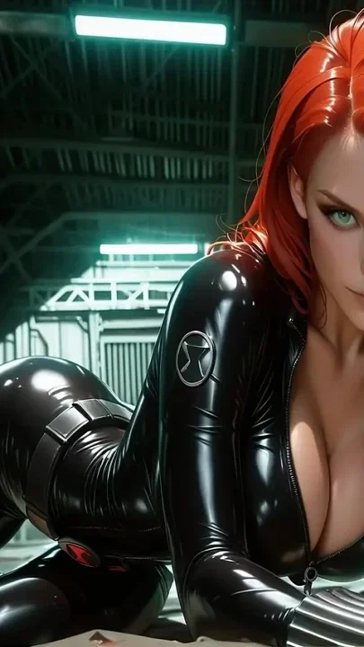 Black Widows Fuck and Facialized - Ai-generated