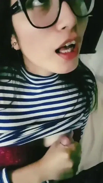 My First Porn Video First Blowjob - LunitaRabbit Clip 1