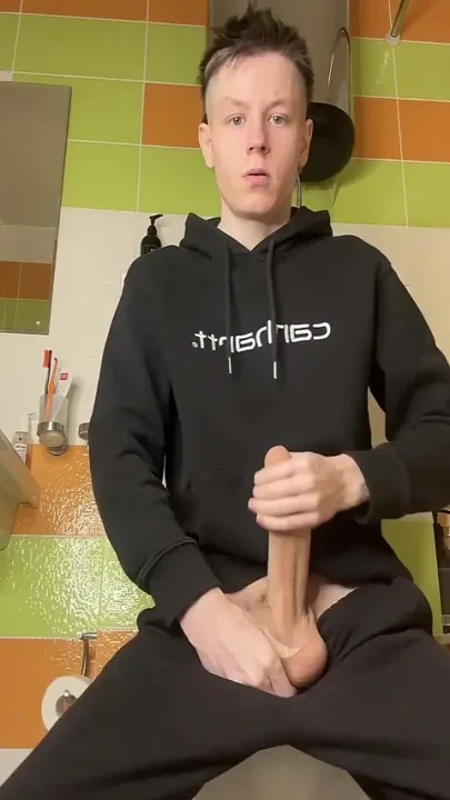 Hot Twink's Naughty Solo Stroke
