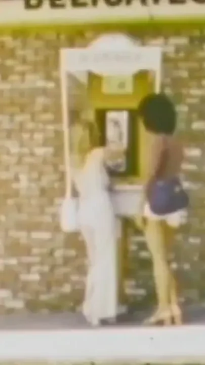 Vintage skinny big busher chick fucks with her friend