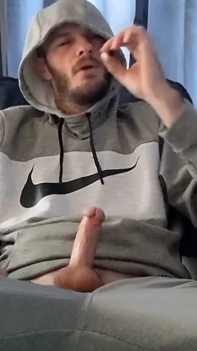 Smoking and stroking compilation - smoke big dick and cum Clip 2