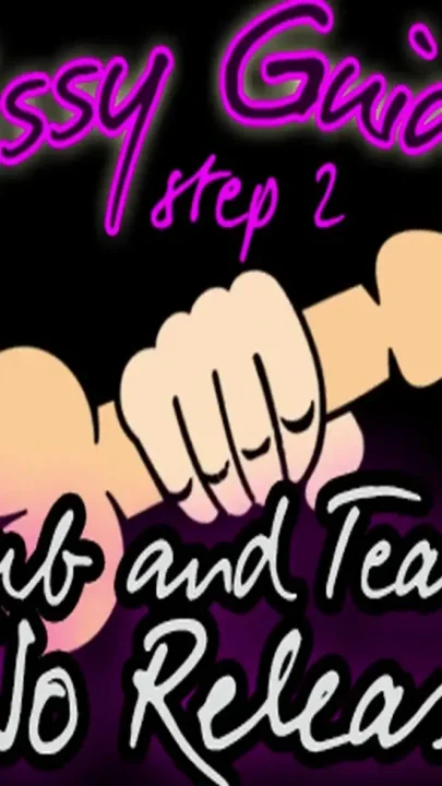 AUDIO ONLY - Sissy guide step 2 rub and tease no release