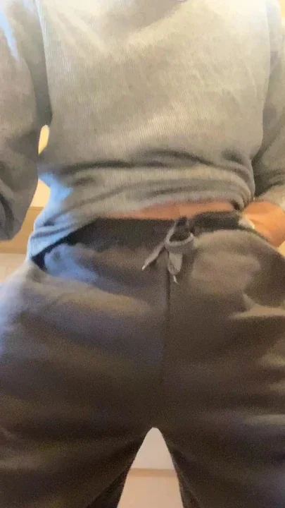 Old fashioned boxers with buttons on them Very old-school Gray sweats Very often