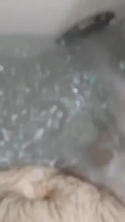 Fucking a Hot Tub Water Jet - Soloxman