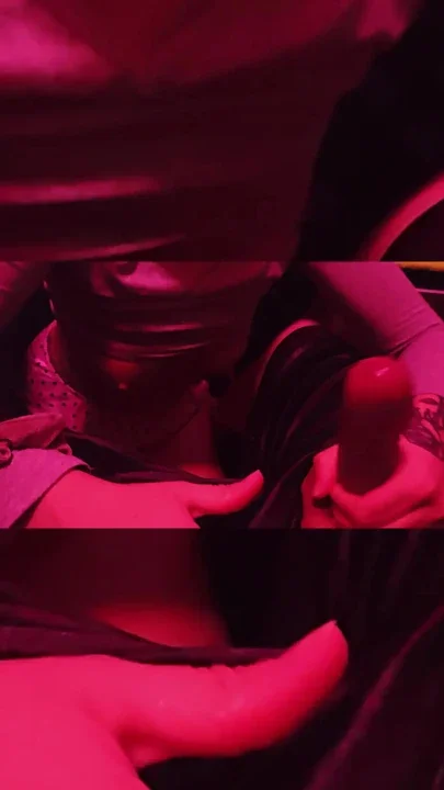 HOT SEXY slut takes dick deep down her throat until she tastes CUM