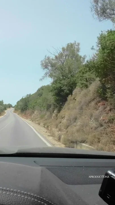 Squirting's and Golden shower on the way to the beach in my Car