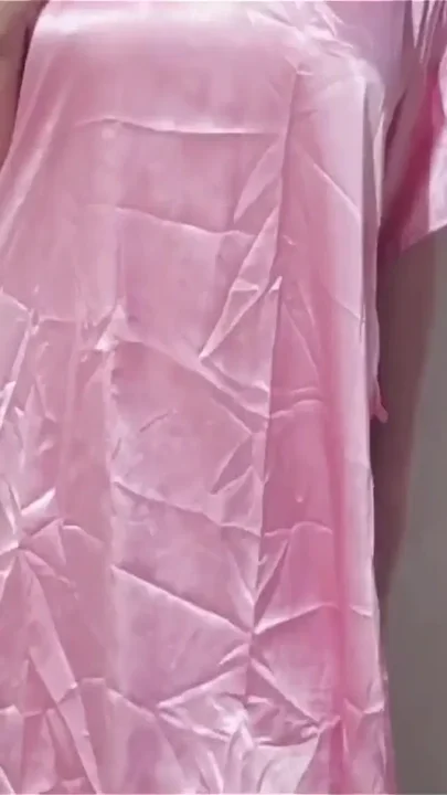 Indonesian Porn Peeping at a Busty Girl Taking a Bath in a Transparent Satin Dress