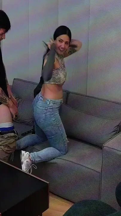 What a I Fuck My Stepsister's Best Friend Through Ripped Jeans While We Play One