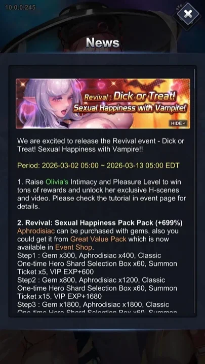 Ep1 Dick or Treat Sexual Happiness with Vampire First Video Unlocked - Olivias