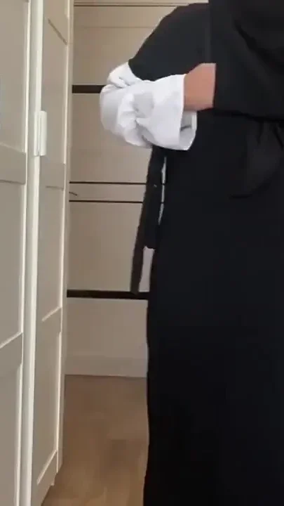 Hijab Arab MILF Watching Porn and Gets Pulsating Orgasm From It