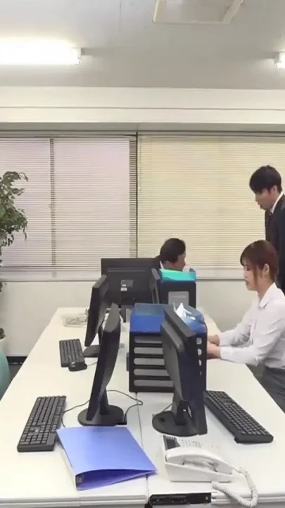 Office Temptation Pantyhose Fever Follows You From Desk to Hotel - Episode2