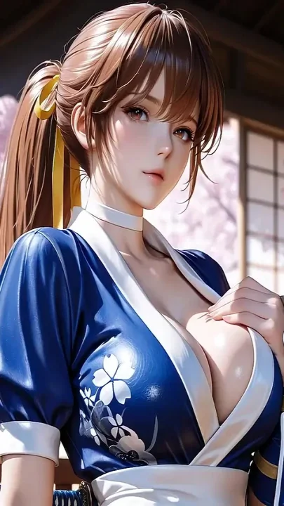 Kasumi - Dead or Alive Parody - Ai-generated