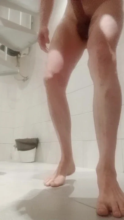 Boy touching his dick and cum shot so nice