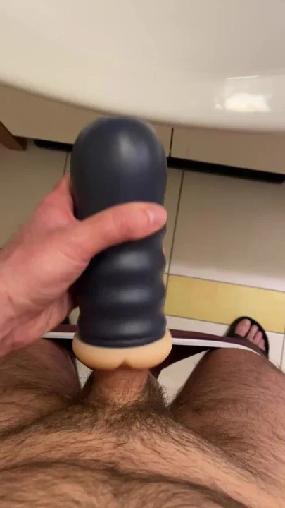 Fucking a fleshlight no cum