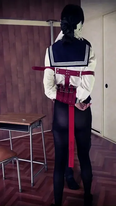 A Woman Is Being Punished While Wearing a Vibrator-equipped Chastity Belt