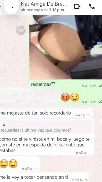 HOT CHAT WITH MY GIRLFRIEND'S FRIEND WITH HAPPY ENDING Natashacasero -