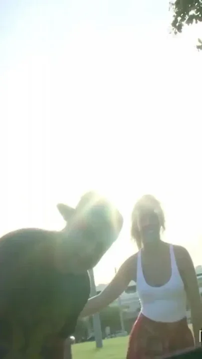 Blondie Krystal Banks Picked up at Beach by Big Dick Latino and Fucked