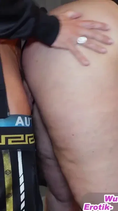German fat BBW milf gets fucked backstage Clip 2