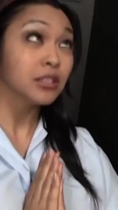 Naughty Big Tit Asian Cleans up Gloryhole Spiunk