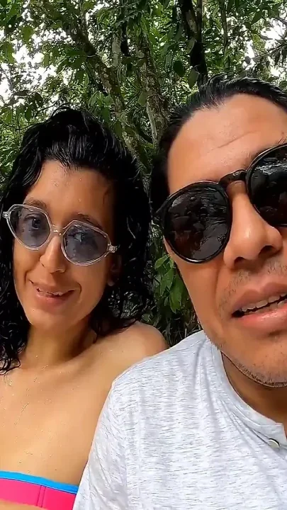 Foreigner Fucks Me in a River Made Me Suck Guebo and I Loved His Cum Colombian Sex