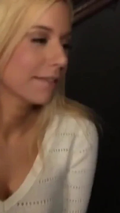 Big Tit Blonde Sucks Her Sins Away with Lucky Gloryhole Cock