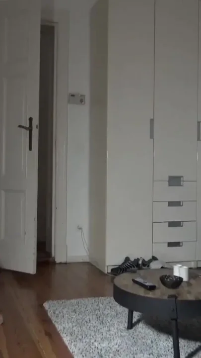 French pig fucked bareback by 2 dudes in the morning