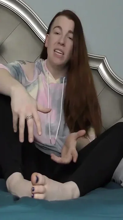 Bratty Redhead Shames You for Your Foot Fetish
