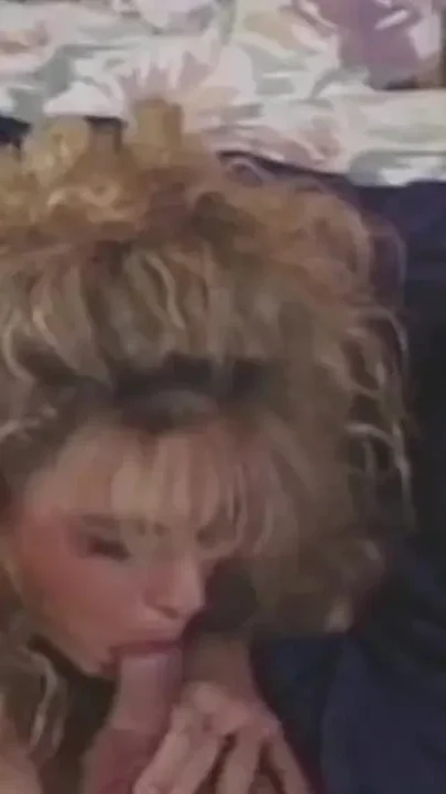 Kim Chambers 90s pornstar fucked by his young cock